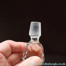 Load image into Gallery viewer, RARE Antique French Glass Perfume Oil Bottle. Baccarat Design. FRANGIPANNI
