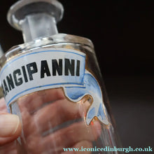 Load image into Gallery viewer, RARE Antique French Glass Perfume Oil Bottle. Baccarat Design. FRANGIPANNI
