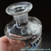 Load image into Gallery viewer, RARE Antique French Glass Perfume Oil Bottle. Baccarat Design. FRANGIPANNI
