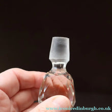 Load image into Gallery viewer, RARE Antique French Glass Perfume Oil Bottle. Baccarat Design. FRANGIPANNI
