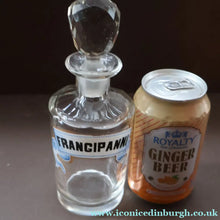 Load image into Gallery viewer, RARE Antique French Glass Perfume Oil Bottle. Baccarat Design. FRANGIPANNI
