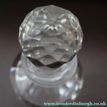 Load image into Gallery viewer, RARE Antique French Glass Perfume Oil Bottle. Baccarat Design. FRANGIPANNI - European Glass
