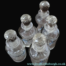 Load image into Gallery viewer, RARE Antique French Glass Perfume Oil Bottle. Baccarat Design. ESS BOUQUET
