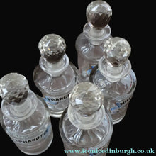 Load image into Gallery viewer, RARE Antique French Glass Perfume Oil Bottle. Baccarat Design. MILLEFLEURS - European Glass
