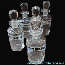 Load image into Gallery viewer, RARE Antique French Glass Perfume Oil Bottle. Baccarat Design. MILLEFLEURS - European Glass
