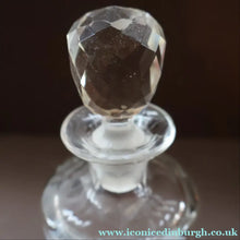 Load image into Gallery viewer, RARE Antique French Glass Perfume Oil Bottle. Baccarat Design. MILLEFLEURS
