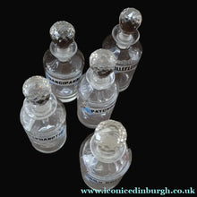 Load image into Gallery viewer, RARE Antique French Glass Perfume Oil Bottle. Baccarat Design. MILLEFLEURS
