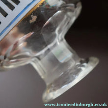 Load image into Gallery viewer, RARE Antique French Glass Perfume Oil Bottle. Baccarat Design. MILLEFLEURS
