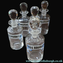 Load image into Gallery viewer, RARE Antique French Glass Perfume Oil Bottle. Baccarat Design. MILLEFLEURS - European Glass
