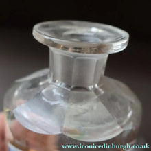 Load image into Gallery viewer, RARE Antique French Glass Perfume Oil Bottle. Baccarat Design. PATCHOULI
