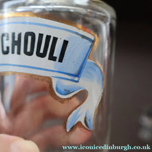 Load image into Gallery viewer, RARE Antique French Glass Perfume Oil Bottle. Baccarat Design. PATCHOULI
