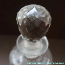 Load image into Gallery viewer, RARE Antique French Glass Perfume Oil Bottle. Baccarat Design. PATCHOULI
