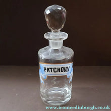 Load image into Gallery viewer, RARE Antique French Glass Perfume Oil Bottle. Baccarat Design. PATCHOULI
