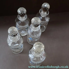 Load image into Gallery viewer, RARE Antique French Glass Perfume Oil Bottle. Baccarat Design. PATCHOULI
