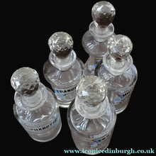 Load image into Gallery viewer, RARE Antique French Glass Perfume Oil Bottle. Baccarat Design. PATCHOULI - European Glass
