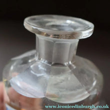 Load image into Gallery viewer, RARE Antique French Glass Perfume Oil Bottle. Baccarat Design. PATCHOULI
