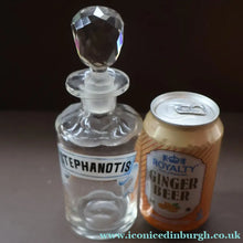 Load image into Gallery viewer, RARE Antique French Glass Perfume Oil Bottle. Baccarat Design. STEPHANOTIS
