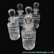 Load image into Gallery viewer, RARE Antique French Glass Perfume Oil Bottle. Baccarat Design. STEPHANOTIS
