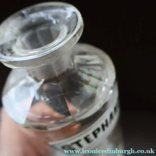 Load image into Gallery viewer, RARE Antique French Glass Perfume Oil Bottle. Baccarat Design. STEPHANOTIS
