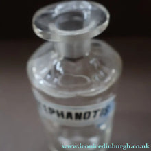 Load image into Gallery viewer, RARE Antique French Glass Perfume Oil Bottle. Baccarat Design. STEPHANOTIS
