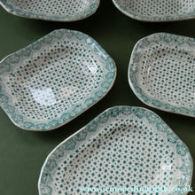 Load image into Gallery viewer, Antique Toy Child's Nursery Ceramics. Oblong Serving Plates
