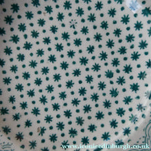 Load image into Gallery viewer, RARE Antique Lot of Transfer Printed MINATURE Child's Nursery Round Plates. Green Stars Pattern
