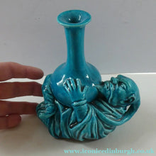Load image into Gallery viewer, Rare Aesthetic Movement Vase Minton Chinese Man Holding a Bottle

