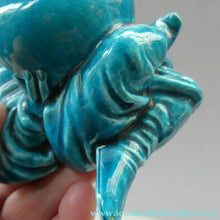 Load image into Gallery viewer, Rare Aesthetic Movement Vase Minton Chinese Man Holding a Bottle

