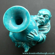 Load image into Gallery viewer, Rare Aesthetic Movement Vase Minton Chinese Man Holding a Bottle
