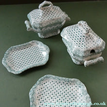 Load image into Gallery viewer, Antique Toy Child's Nursery Ceramics. Tureens and Stands
