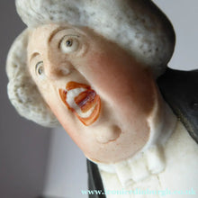Load image into Gallery viewer, Antique Bisque Porcelain SKINNY or Elongated Figurine by Schafer &amp; Vater: THE TENOR (Opera Singer) 
