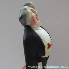 Load image into Gallery viewer, Antique Bisque Porcelain SKINNY or Elongated Figurine by Schafer &amp; Vater: THE TENOR (Opera Singer) 

