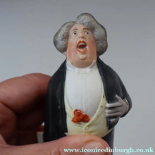 Load image into Gallery viewer, Rare Antique Bisque Porcelain SKINNY or Elongated  Figurine by Schafer &amp; Vater: THE TENOR (Opera Singer)
