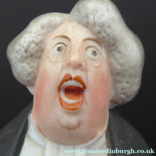Load image into Gallery viewer, Antique Bisque Porcelain SKINNY or Elongated Figurine by Schafer &amp; Vater: THE TENOR (Opera Singer) 
