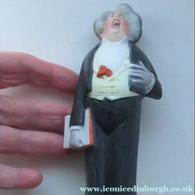 Load image into Gallery viewer, Antique Bisque Porcelain SKINNY or Elongated Figurine by Schafer &amp; Vater: THE TENOR (Opera Singer) 

