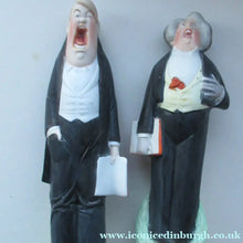 Load image into Gallery viewer, Antique Bisque Porcelain SKINNY or Elongated Figurine by Schafer &amp; Vater: THE TENOR (Opera Singer) 
