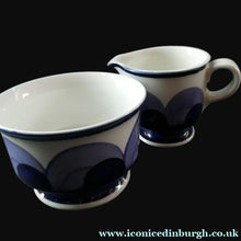 Load image into Gallery viewer, Arabia Pottery Paju Milk Jug and Sugar Bowl 1960s
