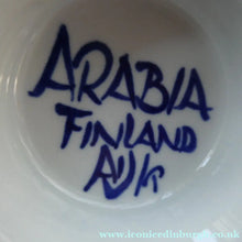 Load image into Gallery viewer, Arabia Pottery Paju Milk Jug and Sugar Bowl 1960s
