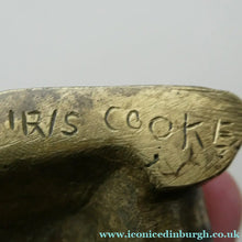 Load image into Gallery viewer, 1920s Miniature Sculpture/ Paperweight  of the Deer by Iris Cooke

