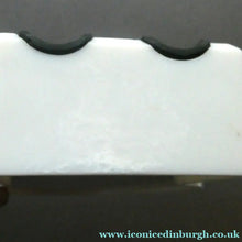 Load image into Gallery viewer, Rare Art Deco Early Black and White Plastic / Bakelite Ashtray; c 1936
