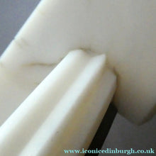 Load image into Gallery viewer, Rare Art Deco Early Black and White Plastic / Bakelite Ashtray; c 1936 - Vintage Plastic
