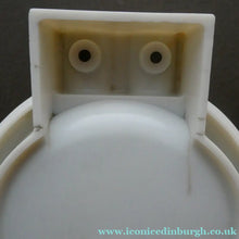 Load image into Gallery viewer, Rare Art Deco Early Black and White Plastic / Bakelite Ashtray; c 1936
