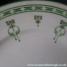 Load image into Gallery viewer, Rare Art Nouveau 1900s Antique Side Plates. Designed by George Logan 7 inches
