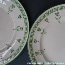 Load image into Gallery viewer, Rare Art Nouveau 1900s Antique Side Plates. Designed by George Logan 7 inches
