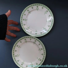 Load image into Gallery viewer, Rare Art Nouveau 1900s Antique Side Plates. Designed by George Logan 7 inches
