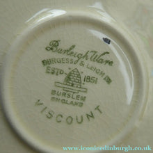 Load image into Gallery viewer, Rare BACHELOR SET. 1950s Burleigh Ware Large Breakfast Set with Abstract Fern Decoration
