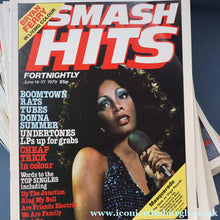 Load image into Gallery viewer, Over 60 1970s / 1980s Smash Hits Magazines. Job Lot.  Donna Summer
