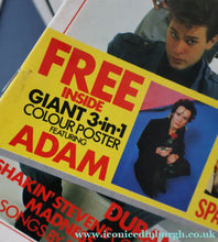 Load image into Gallery viewer, Over 60 1970s / 1980s Smash Hits Magazines. Job Lot.  Adam and the Ants
