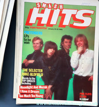 Load image into Gallery viewer, Over 60 1970s / 1980s Smash Hits Magazines. Job Lot.  The Pretenders
