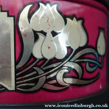 Load image into Gallery viewer, Rare Early 20th Century Art Nouveau Large Toffee Tin - College Boy Assortment by W M Livens &amp; Co Ltd (Newcastle)
